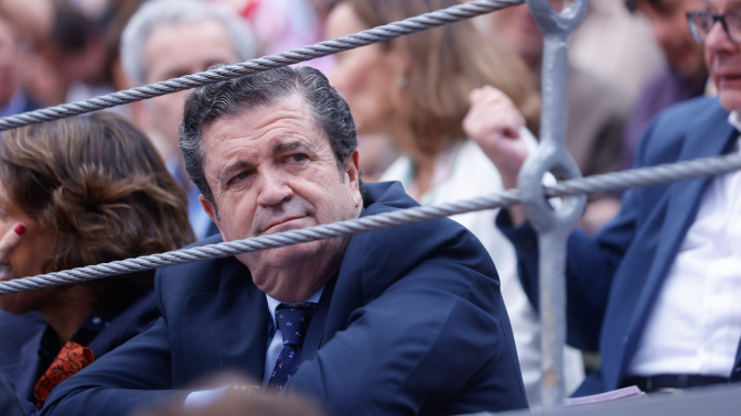 Borja de prado este domingo en la Plaza de Las Ventas (Madrid) donde se celebra la corrida de toros In Memoriam José Cubero "Yiyo".