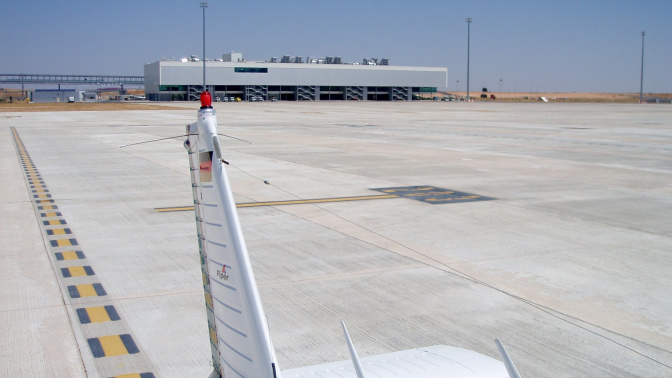 Una terminal del Aeropuerto de Ciudad Real