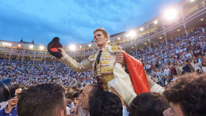 Toros de Victoriano del Río / Toros de Cortés para Emilio de Justo, Borja Jiménez y Roca Rey. David Jar