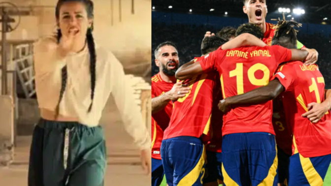 España sucumbe a la "Potra Salvaje": así es el himno que calienta el vestuario de La Roja antes de medirse a Alemania