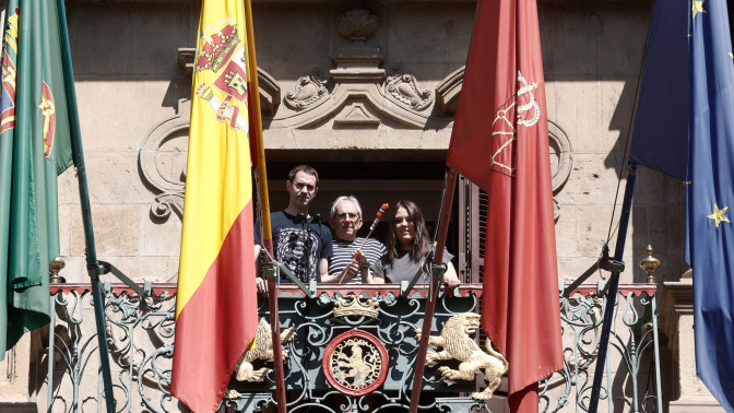 El grupo de dantza Duguna, una manera de bailar los Sanfermines