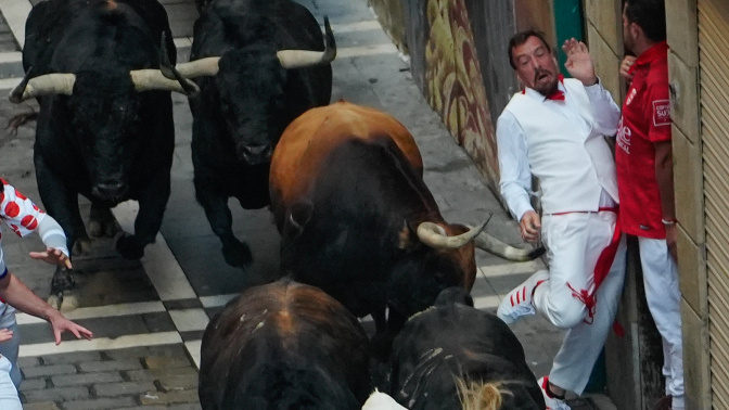 Cuarto encierro de los Sanfermines