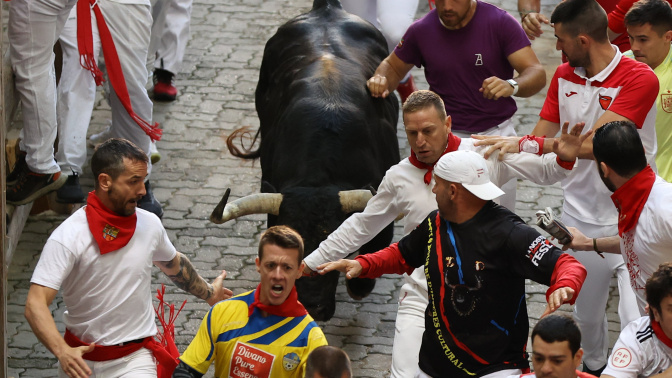 Cuarto encierro de los Sanfermines