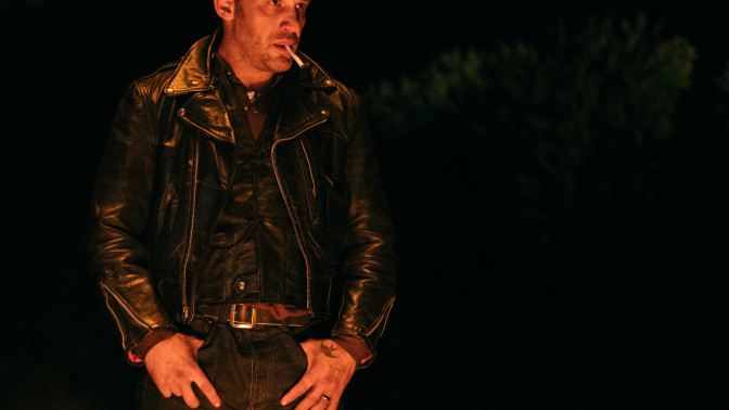 Tom Hardy en "Bikeriders"