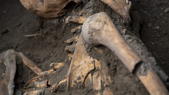 Nuevos hallazgos en Pompeya: Los cuerpos de un hombre y una mujer y su tesoro