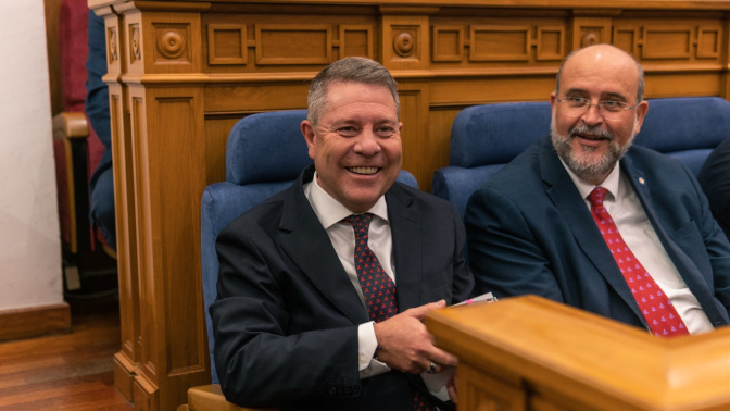 Page abre el Debate de la Región en las Cortes de Toledo con un discurso sin límite de tiempo 