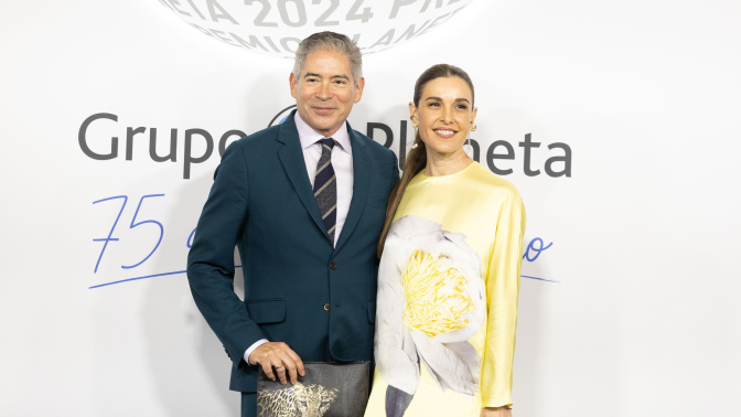 Premios Planeta. Boris Izaguirre y Raquel Sánchez Silva