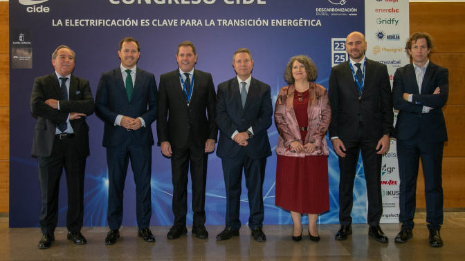 Foto institucional de la inauguración del Congreso CIDE en el Palacio de Congresos ´El Greco´ de Toledo