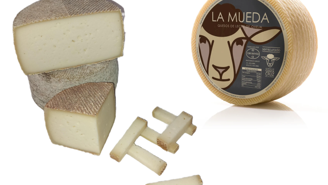 Queso semicurado de oveja de Quesos 'La Mueda'