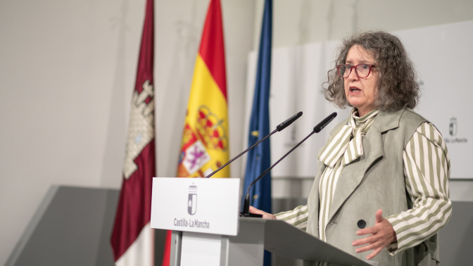 La consejera de Desarrollo Sostenible de Castilla-La Mancha, Mercedes Gómez