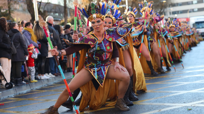 Desfile de carnaval en Toledo