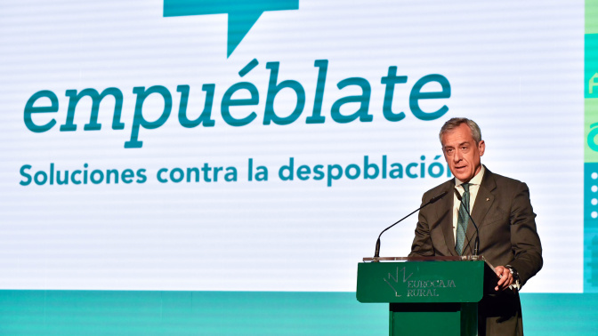 El presidente de Eurocaja Rural y su Fundación, Javier López Martín