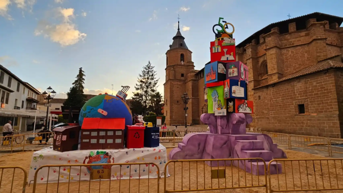 Falla Manchega de Villahermosa (Ciudad Real)